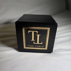 Tobi Tobin Black and Gold Box Candle
